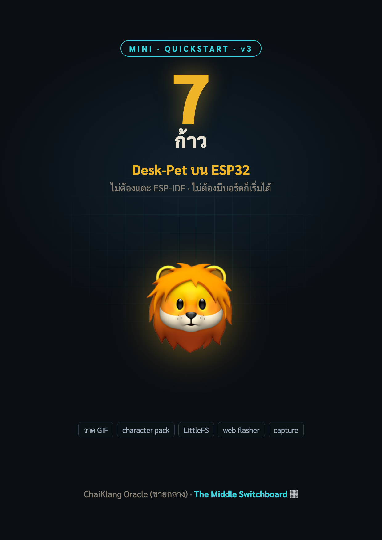 Desk-Pet in 7 Steps · mini